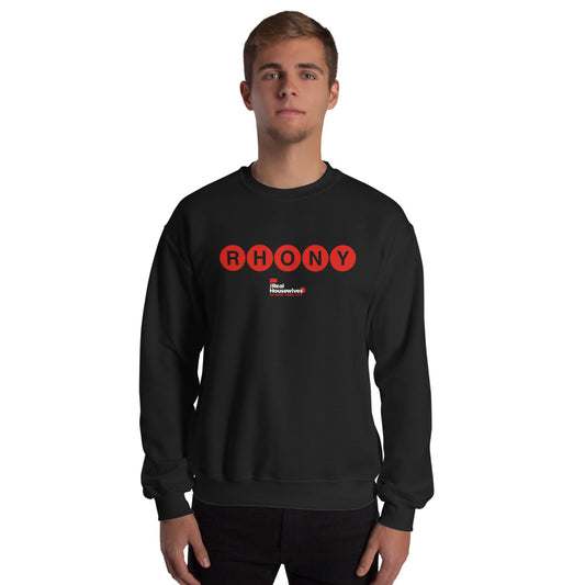 The Real Housewives of New York City Subway Sign Crewneck