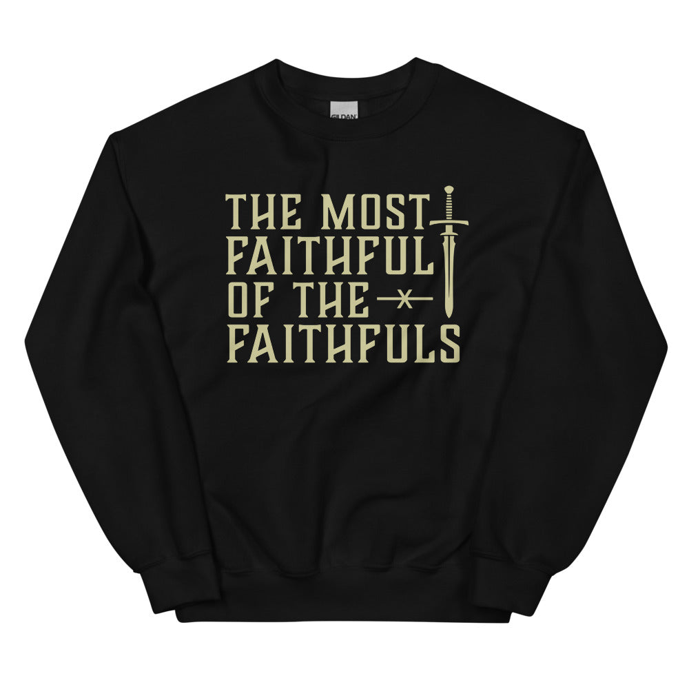 The Traitors The Most Faithful of The Faithfuls Crewneck Sweatshirt Black