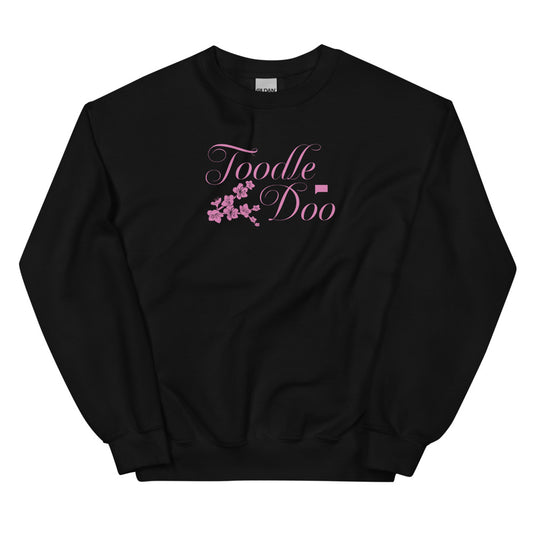 The Real Housewives of Potomac Crewneck Toodle-doo Black