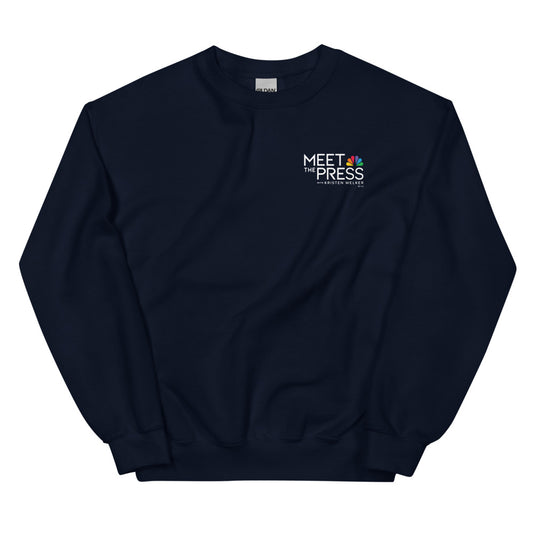 Meet The Press Logo Crewneck Sweatshirt
