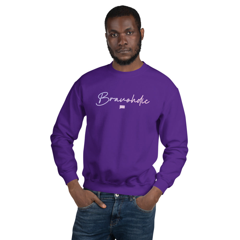 Bravoholic Script Crewneck