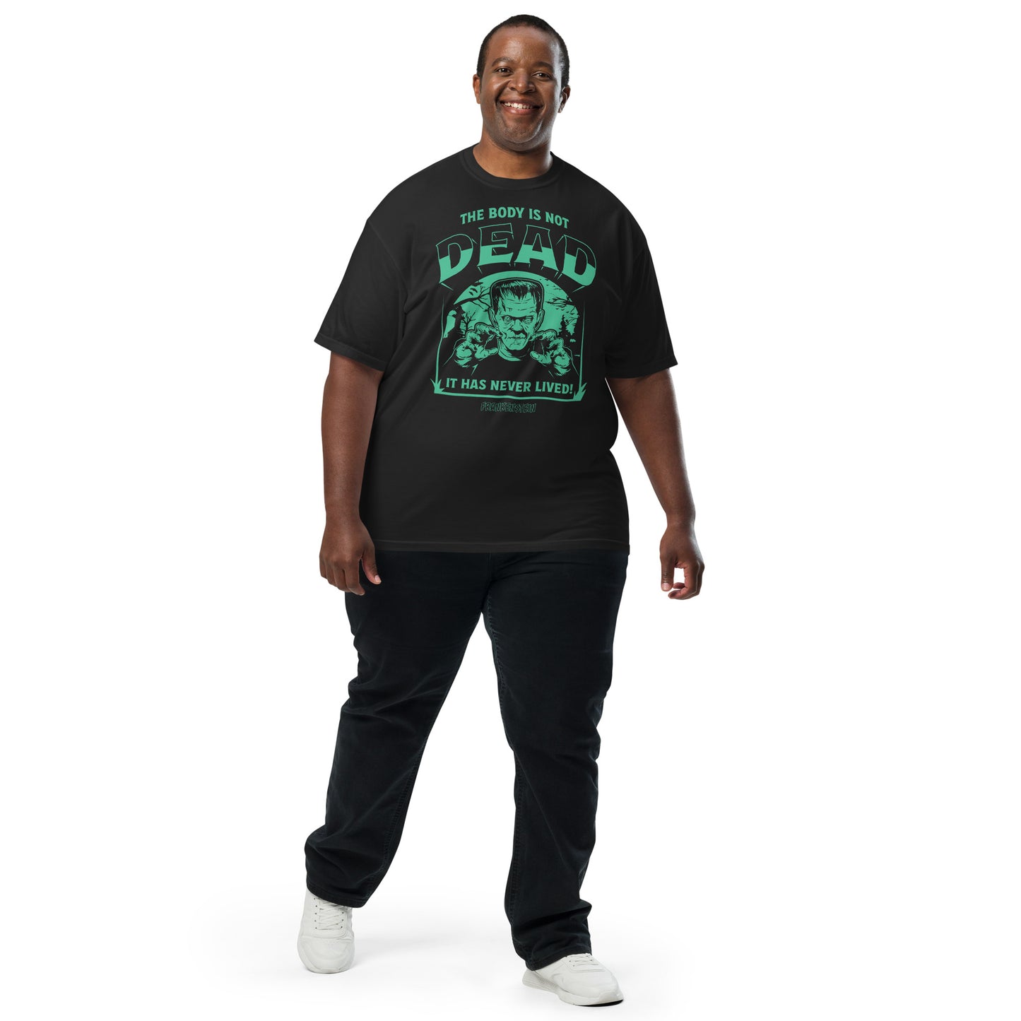 Universal Monsters Frankenstein T-Shirt The Body Is Not Dead