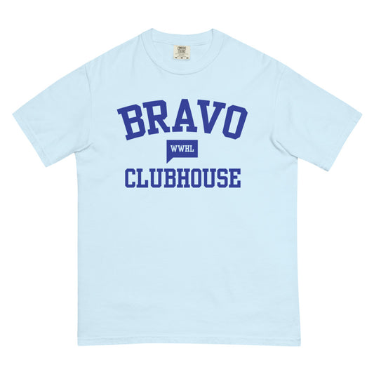 Watch What Happens Live with Andy Cohen Clubhouse Comfort Colors T-Shirt Chambray