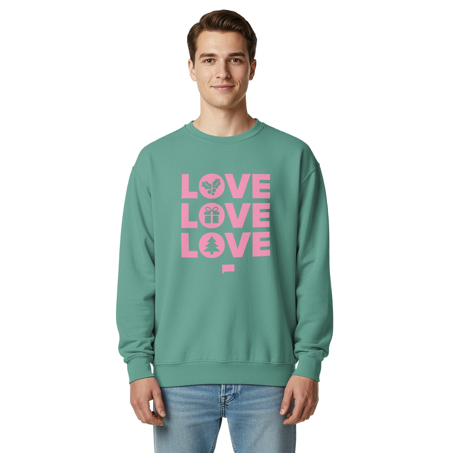 Bravo Sweatshirt Love Love Love Holiday
