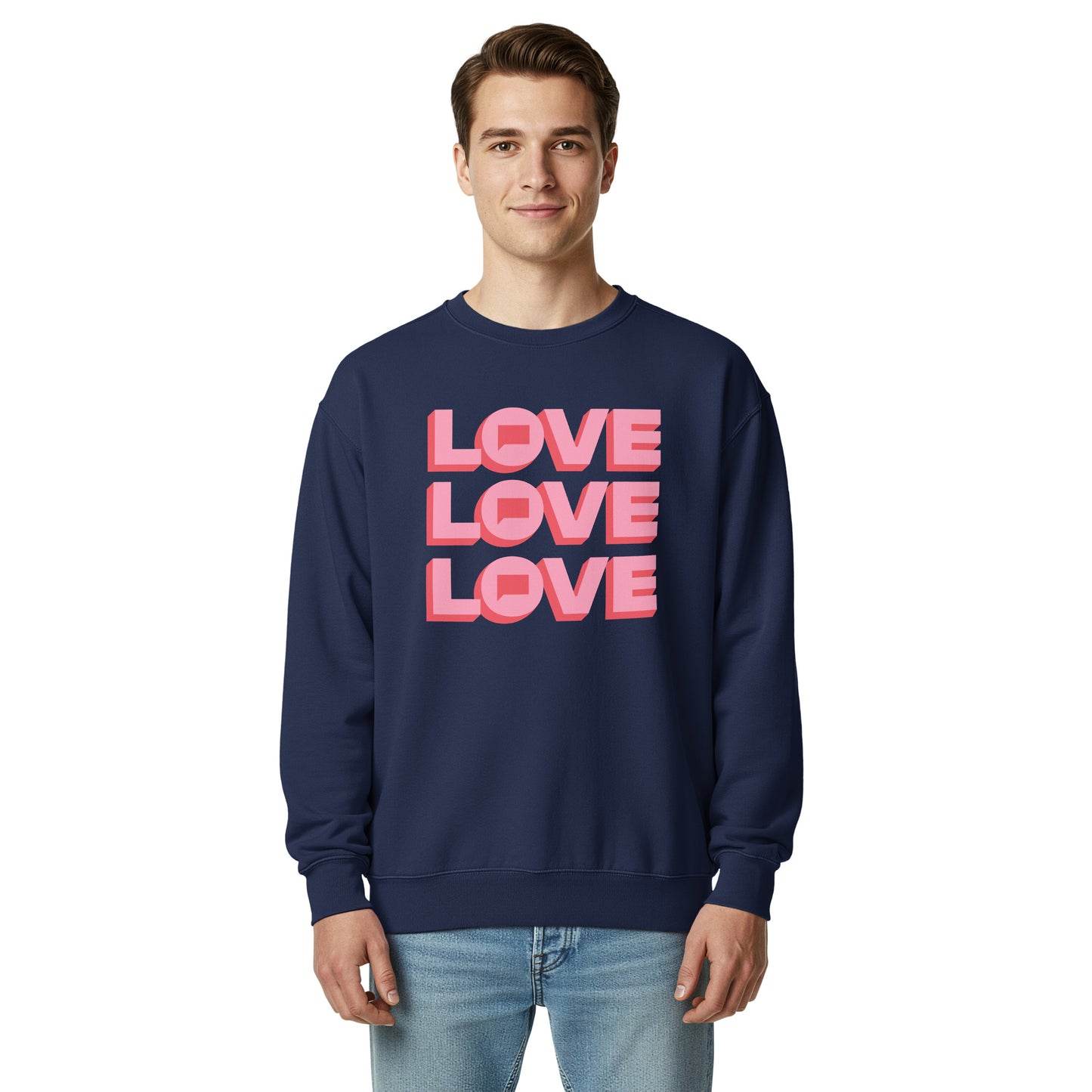 The Real Housewives of New Jersey Crewneck Love, Love, Love
