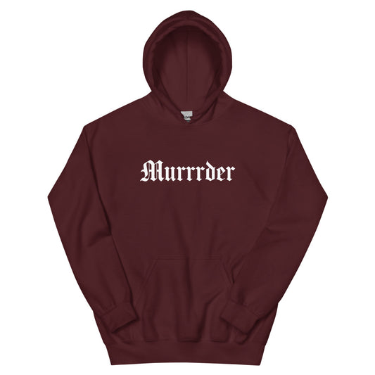 The Traitors Hoodie Murrrder Maroon