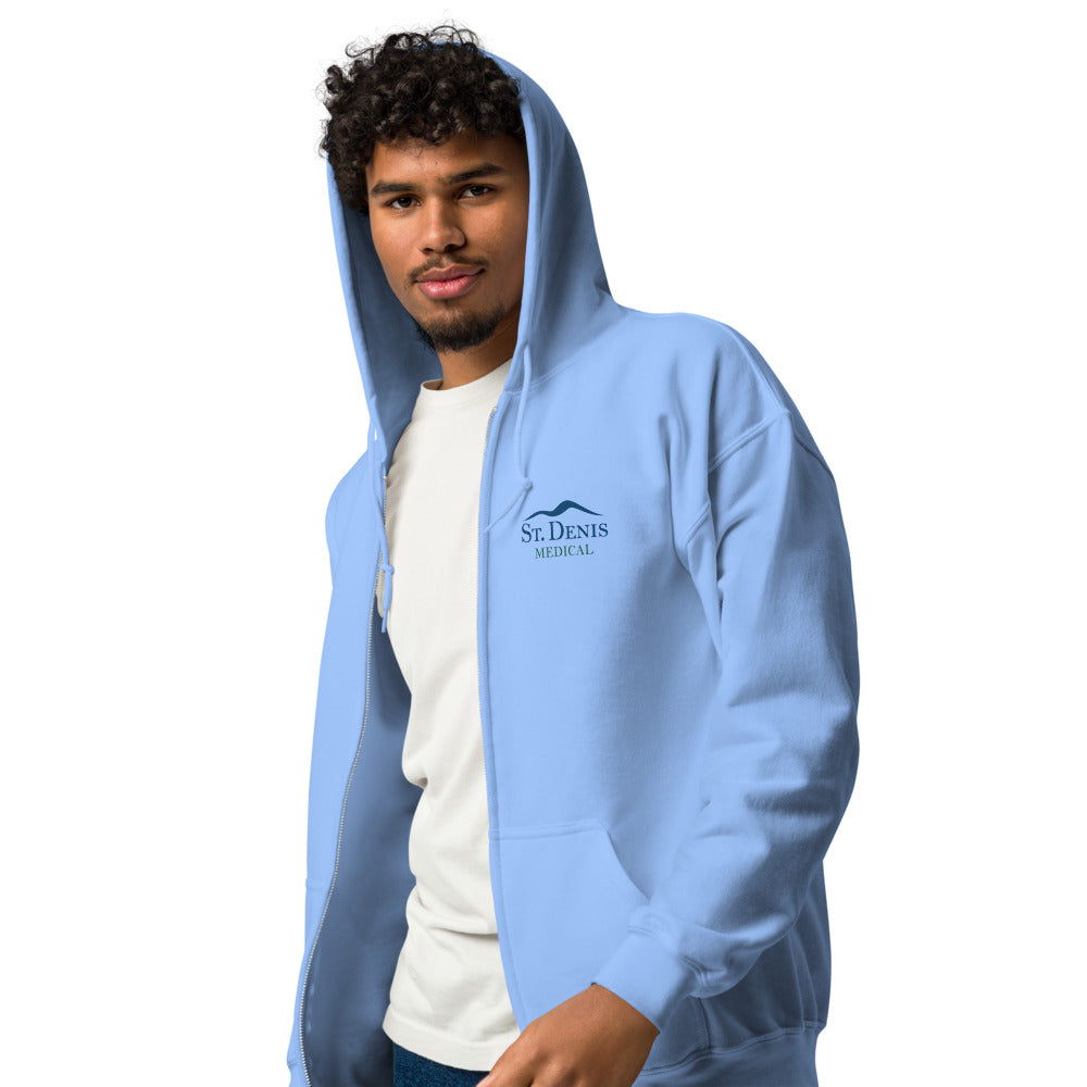 St. Denis Medical Logo Zip-Up Hoodie
