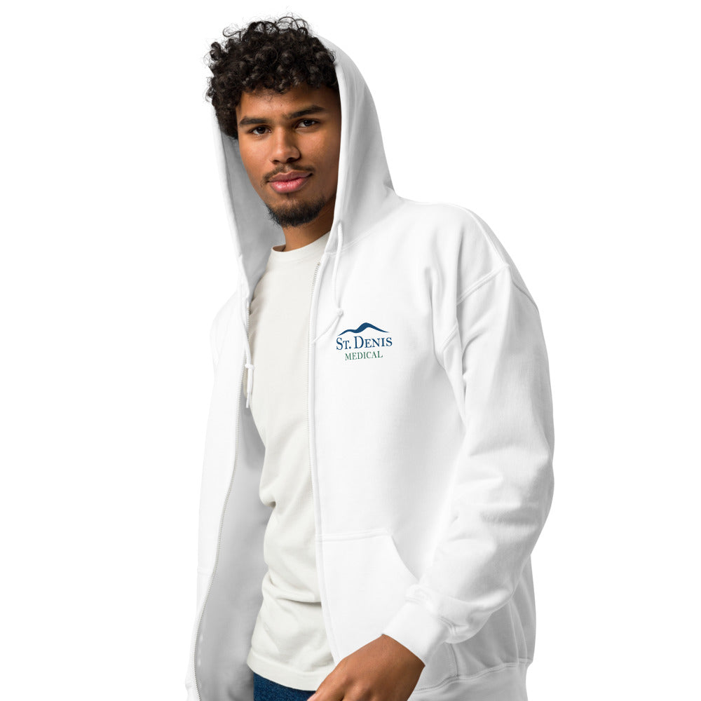St. Denis Medical Logo Zip-Up Hoodie