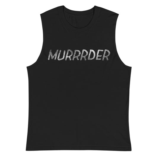 The Traitors Muscle Tank Top Murrrder Black