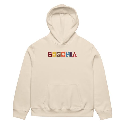 Bugonia Color Logo Unisex Oversized Hoodie Dust