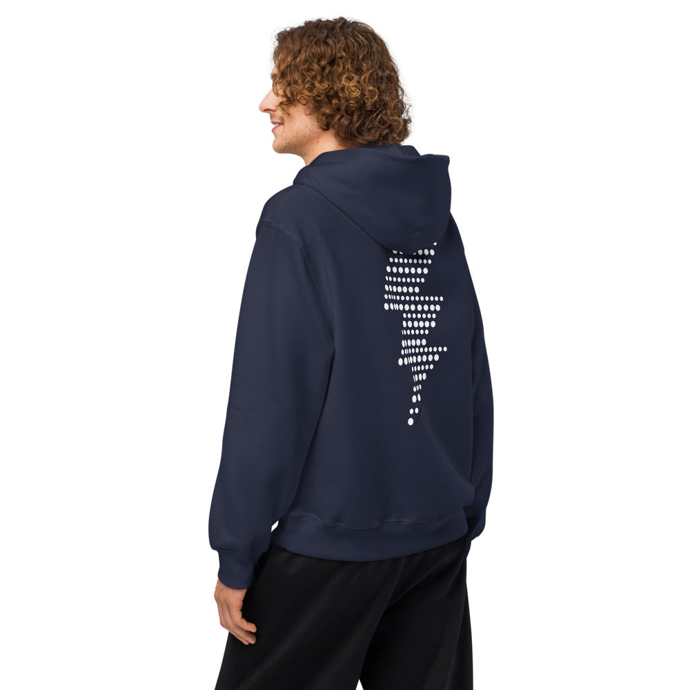 Song Sung Blue Hoodie Lightning Bolt