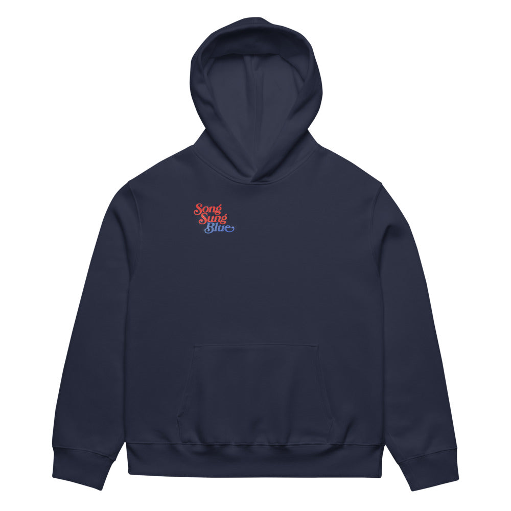 Song Sung Blue Hoodie Lightning Bolt