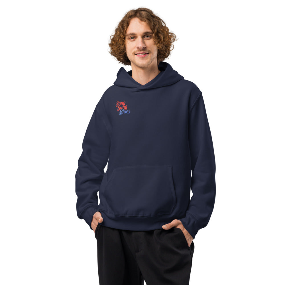 Song Sung Blue Hoodie Lightning Bolt