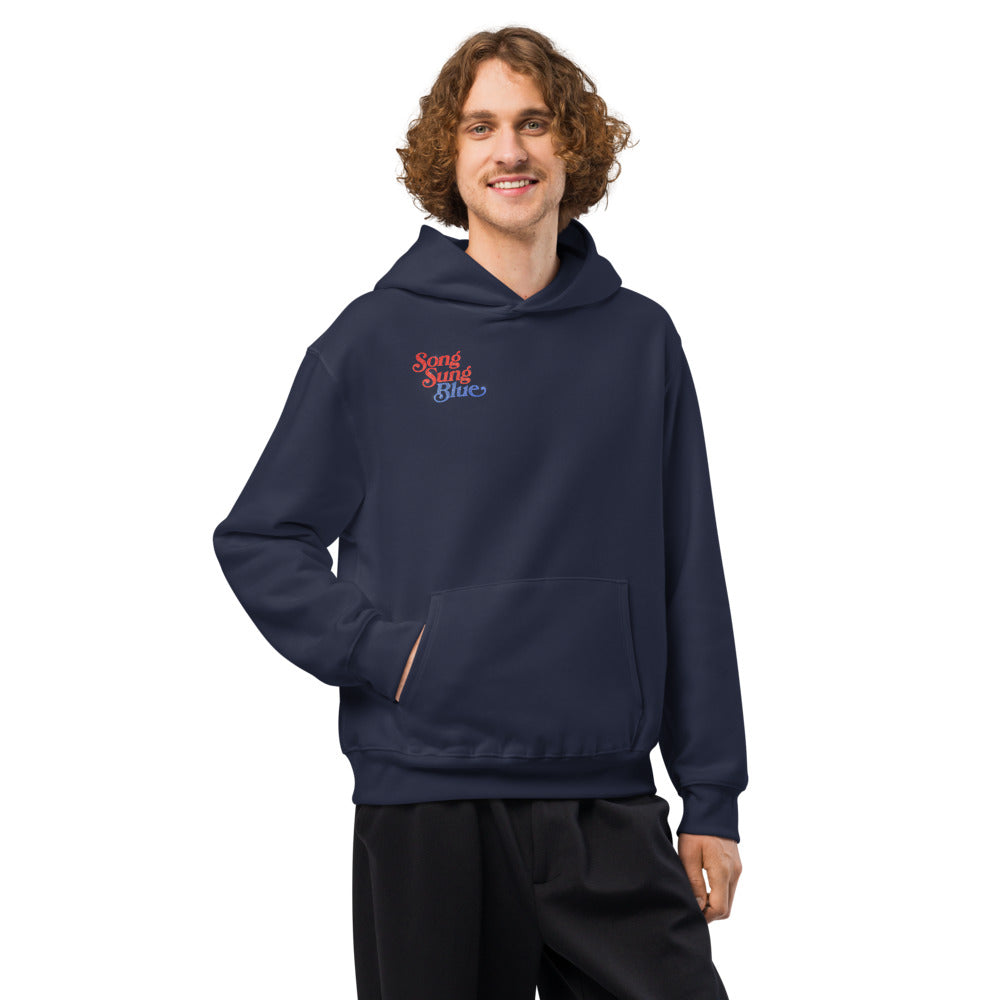 Song Sung Blue Hoodie Lightning Bolt