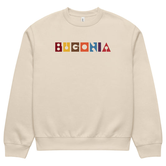 Bugonia Color Logo Sweatshirt  Dust