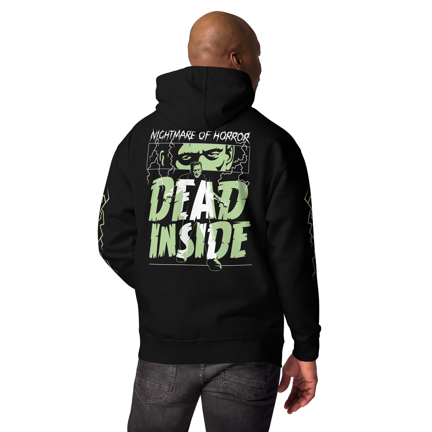 Universal Monsters Frankenstein Hoodie Dead Inside