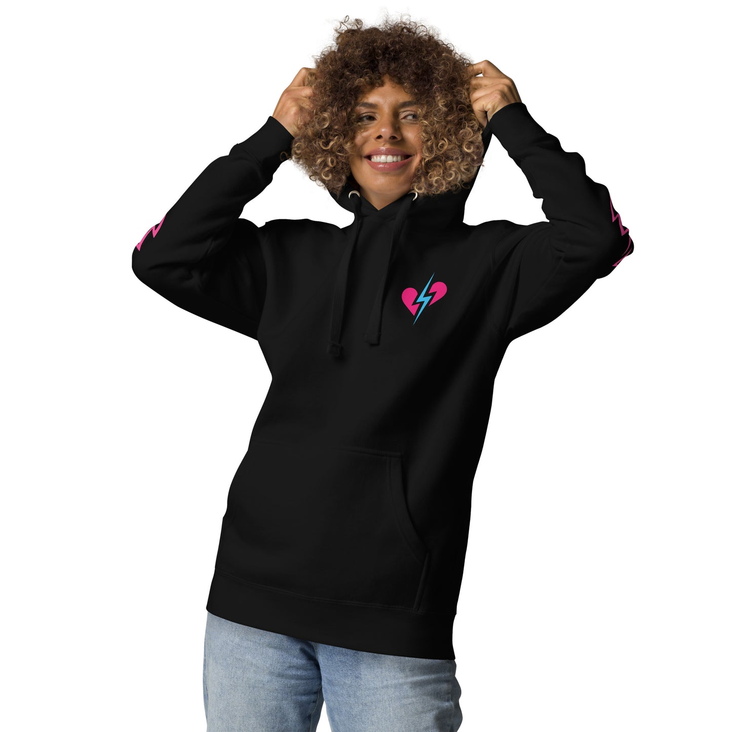 Universal Monsters Bride Of Frankenstein Hoodie Heartbreakers