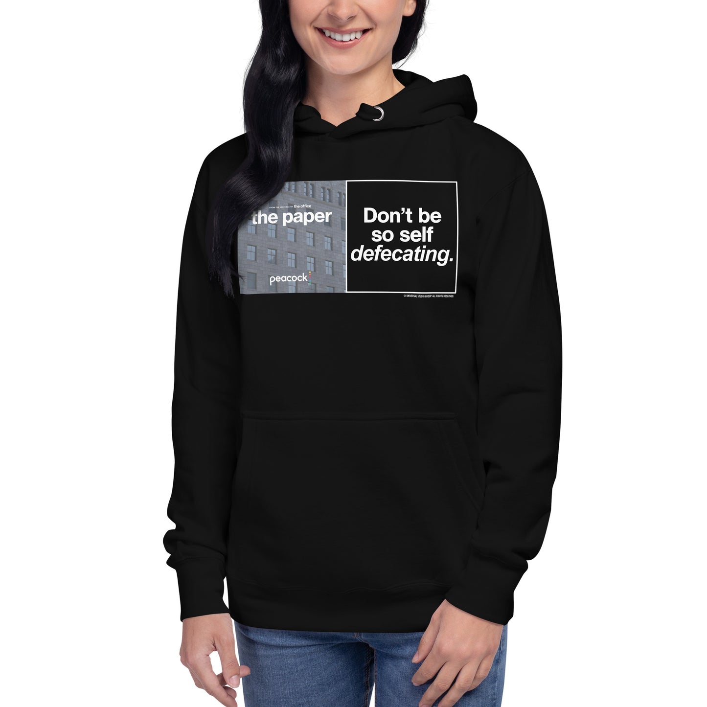 The Paper Hoodie Don’t Be So Self Defecating