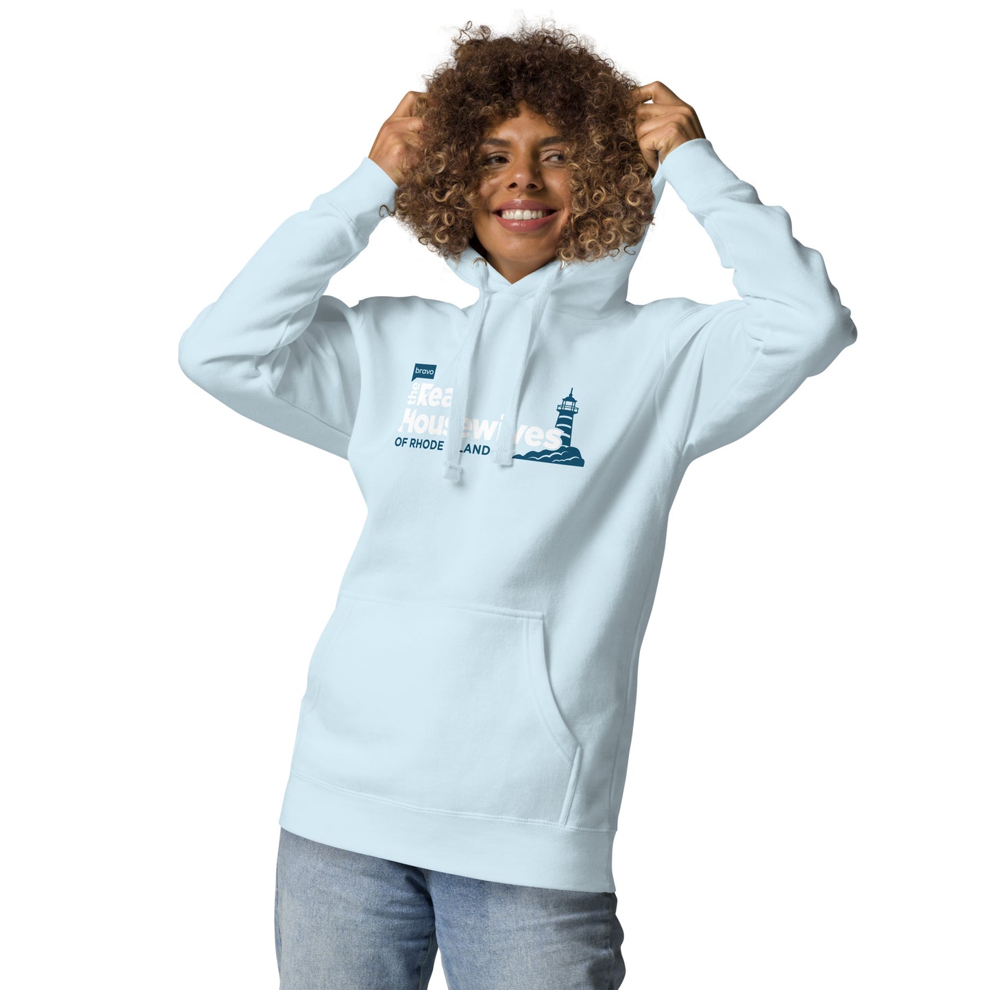 The Real Housewives of Rhode Island Hoodie Logo