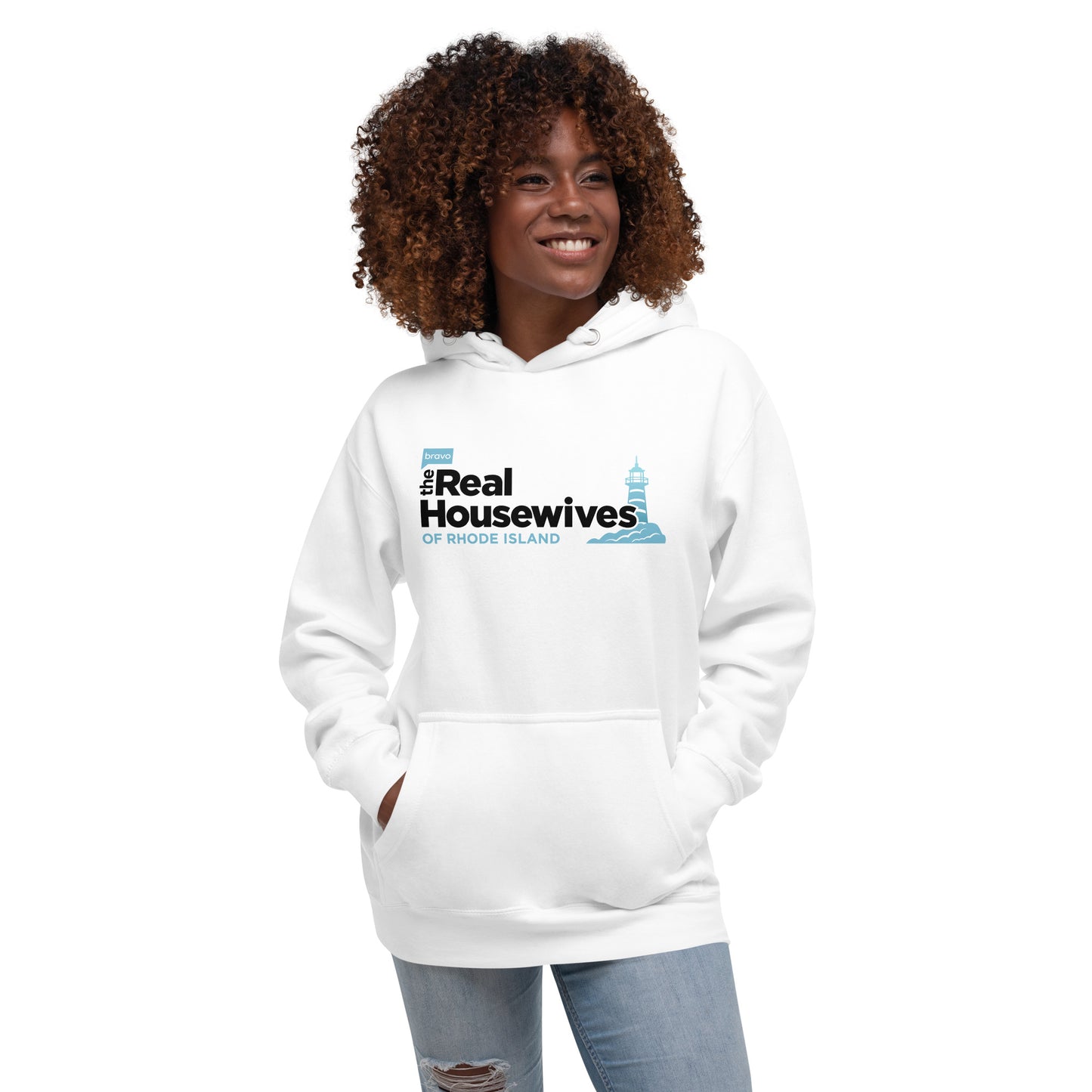 The Real Housewives of Rhode Island Hoodie Logo