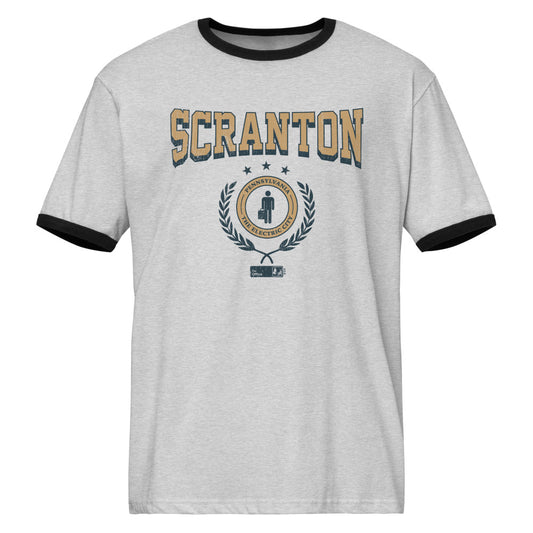 The Office Ringer T-Shirt Scranton Heather Gray / Black