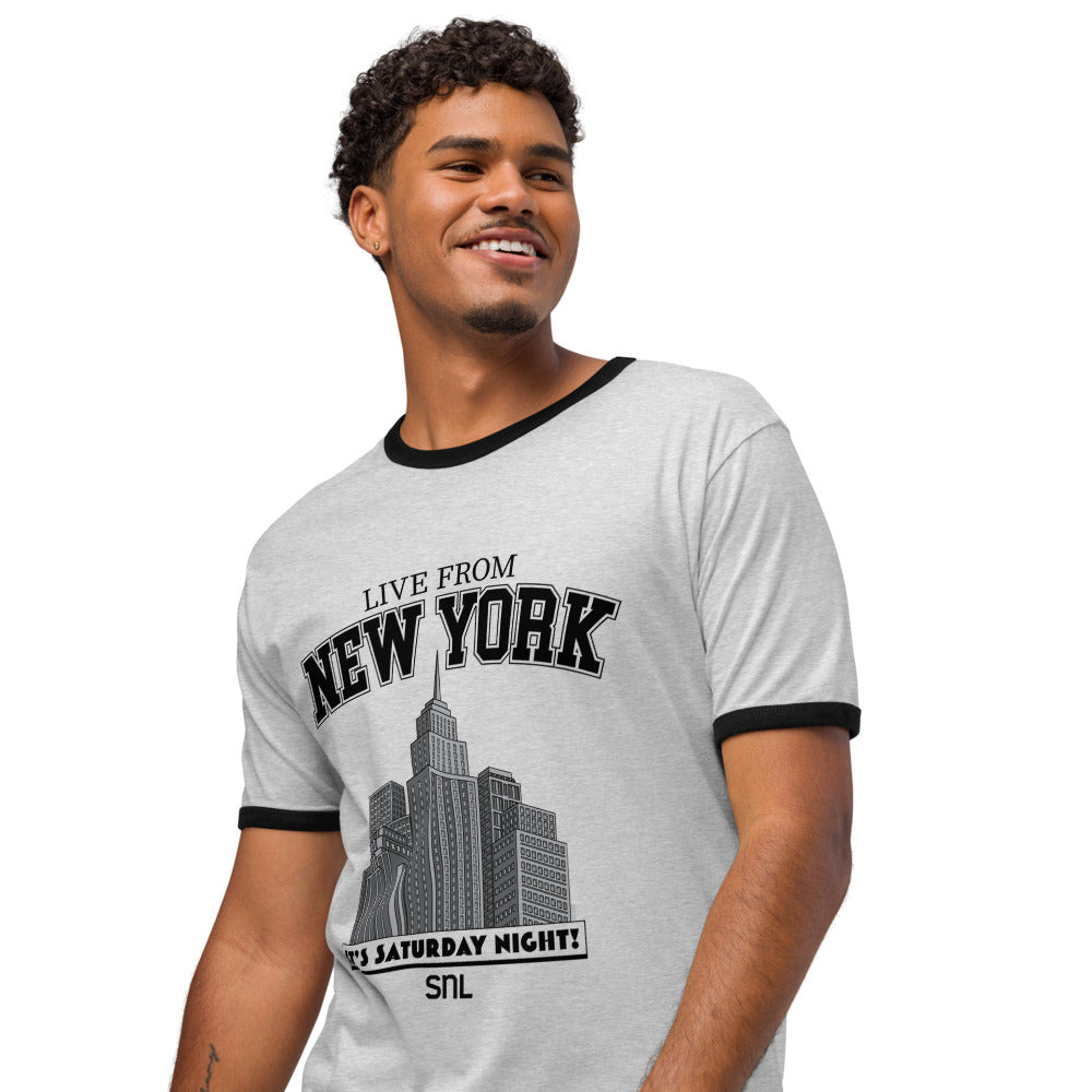 Saturday Night Live Ringer T-Shirt Live From New York