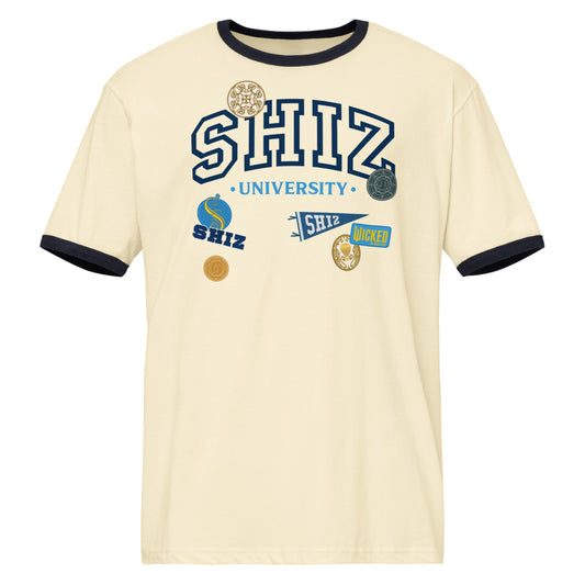 Wicked Ringer T-Shirt Shiz University Natural / Midnight Navy