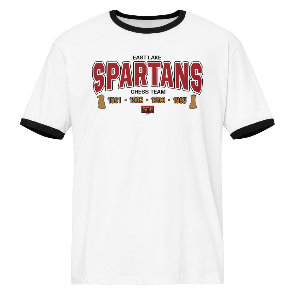 Saturday Night Live Ringer T-Shirt "Spartan Spirit" White / Black