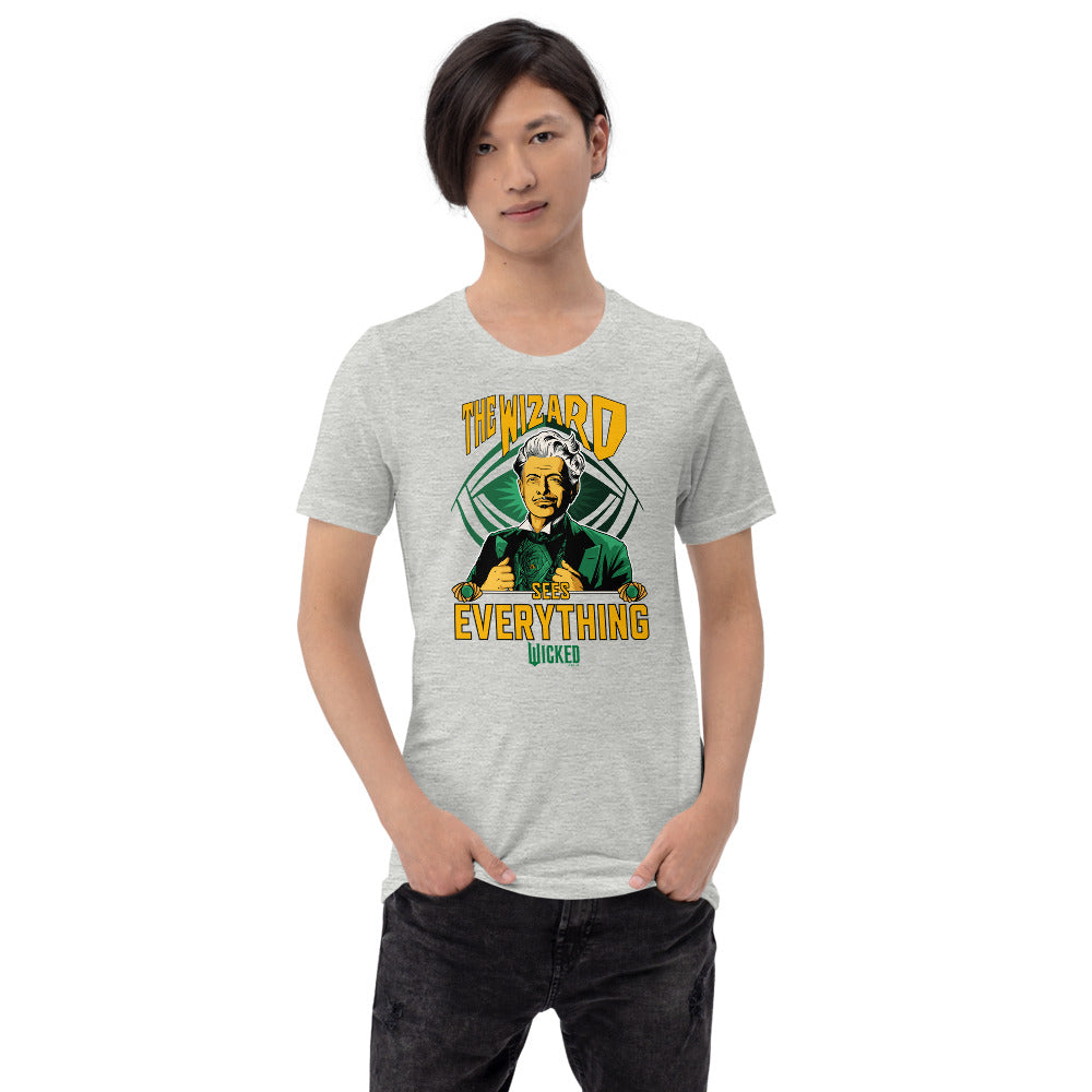 Wicked: For Good T-Shirt The Wizard Sees Everything