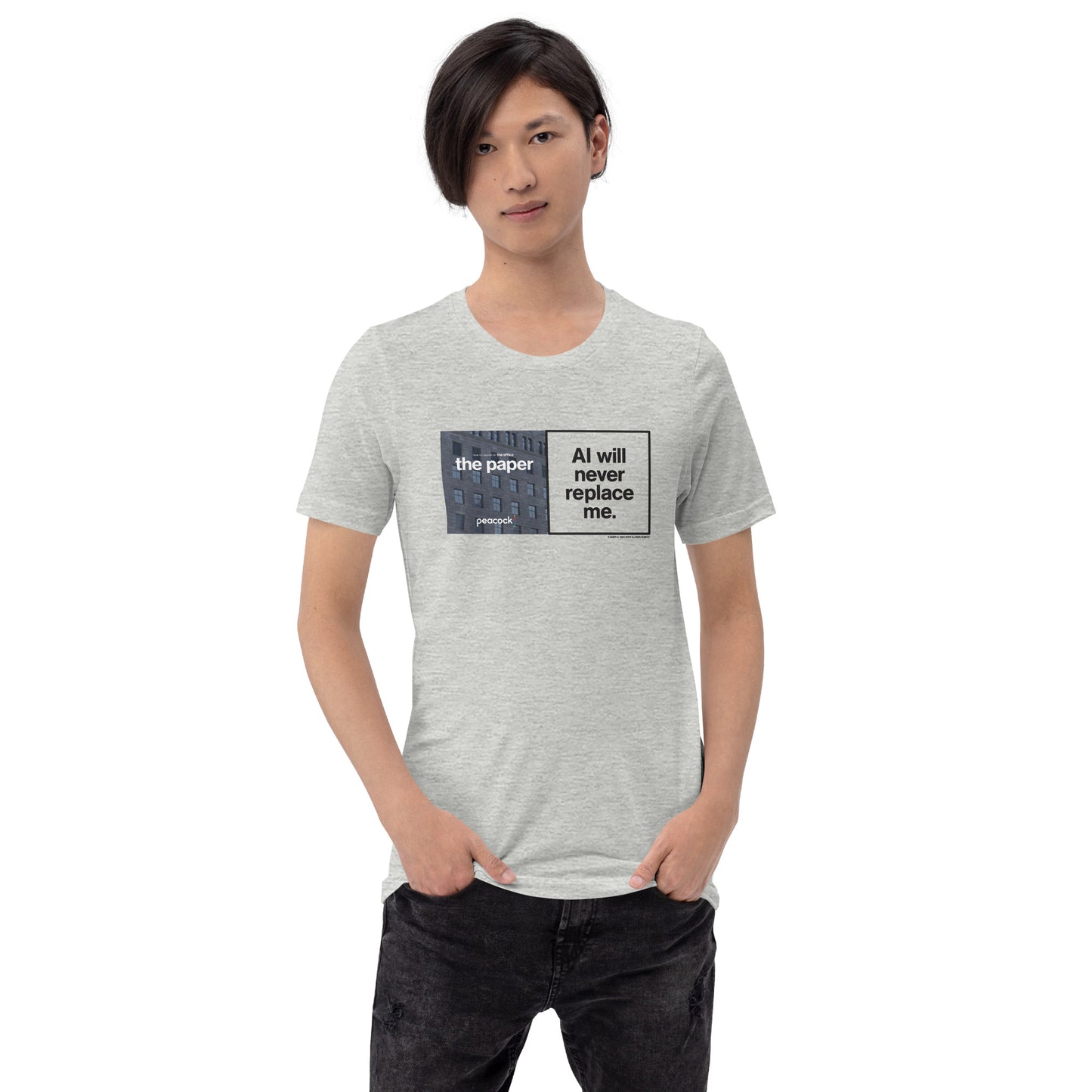 The Paper T-Shirt AI Will Never Replace Me