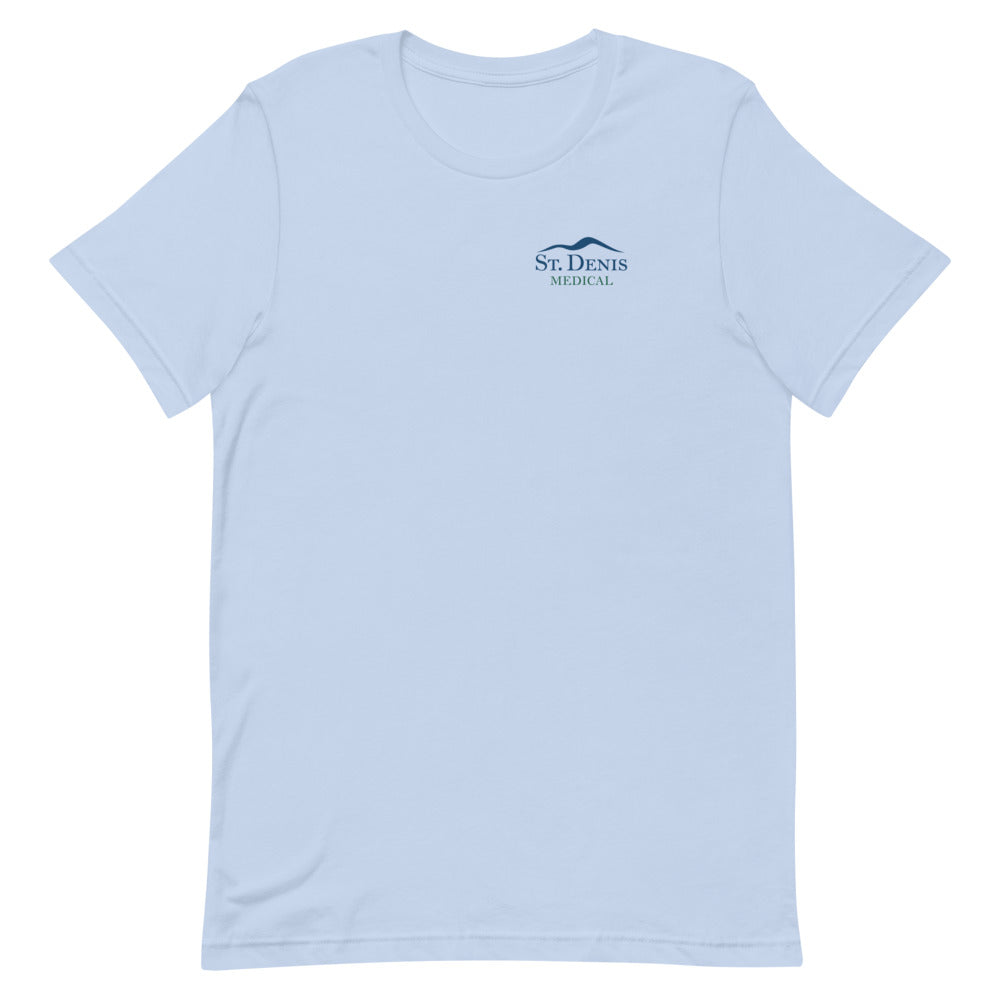 St. Denis Medical Logo T-Shirt Baby Blue