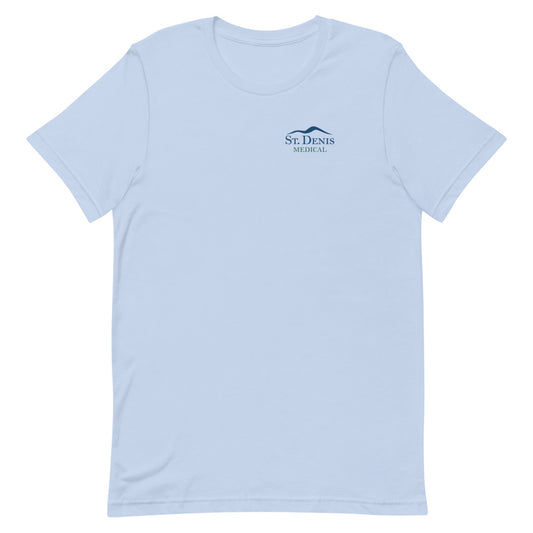 St. Denis Medical Logo T-Shirt Baby Blue