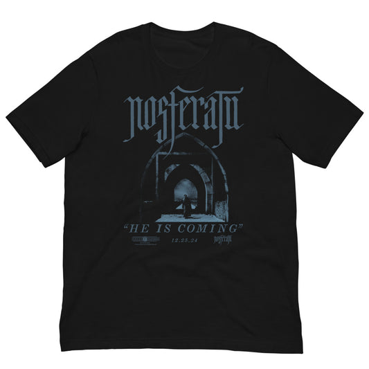 Nosferatu He Is Coming T-Shirt Black