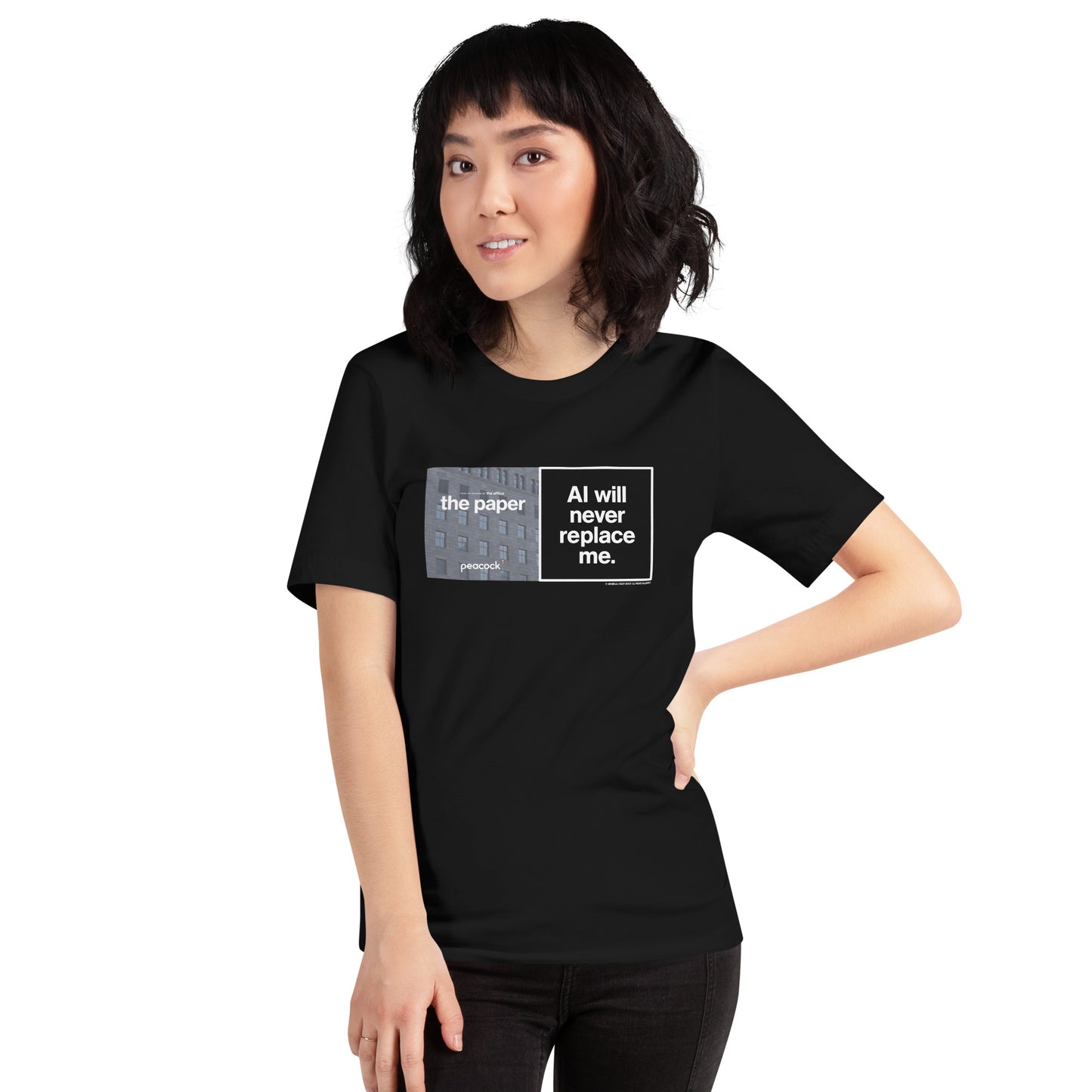 The Paper T-Shirt AI Will Never Replace Me
