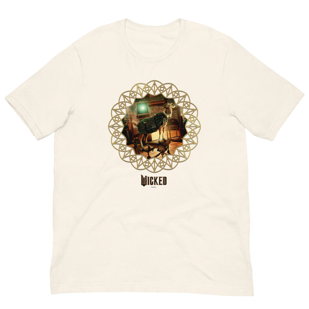 Wicked Dr. Dillamond Adult Short Sleeve T-Shirt Vintage White