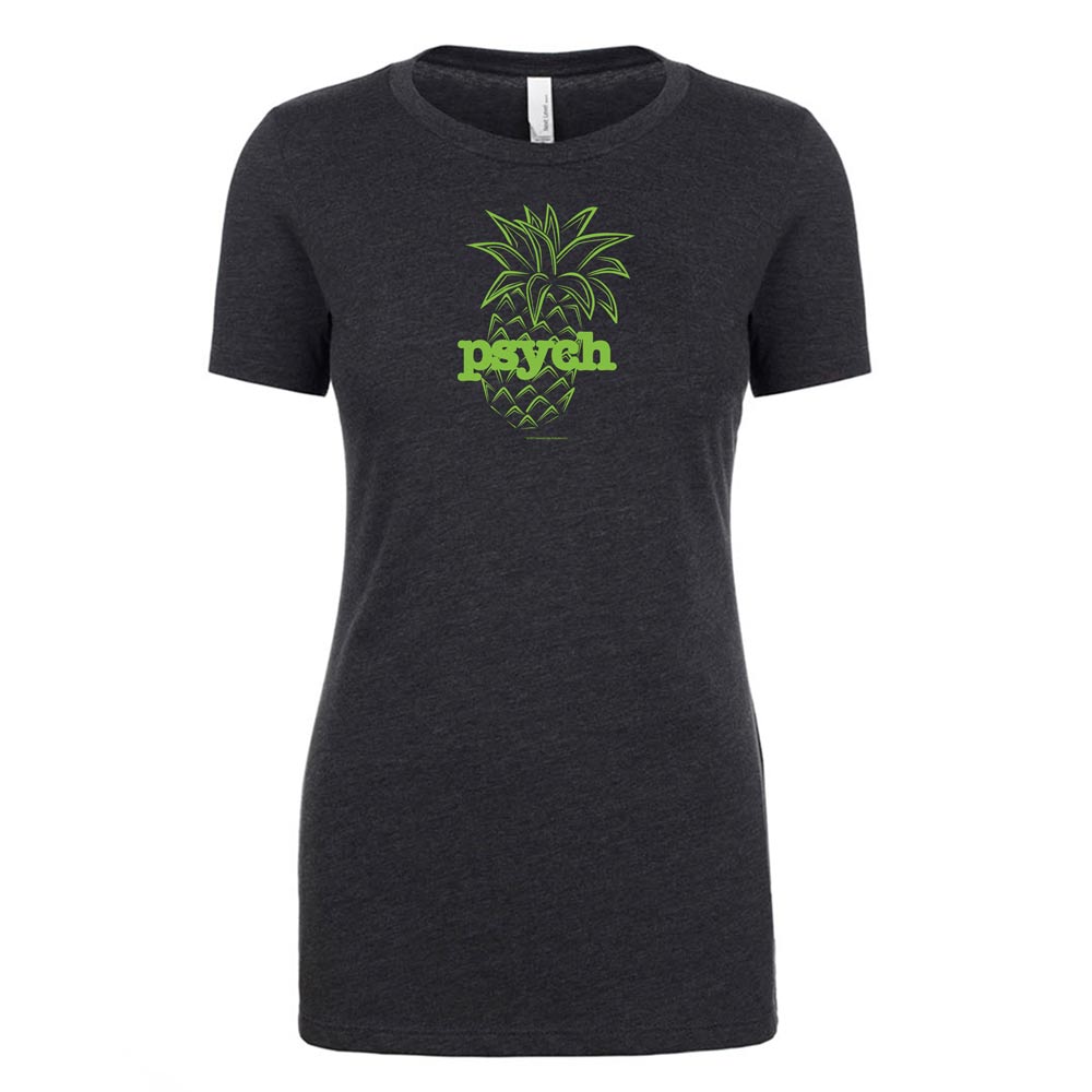 Psych Pineapple Women's Tri-Blend T-Shirt