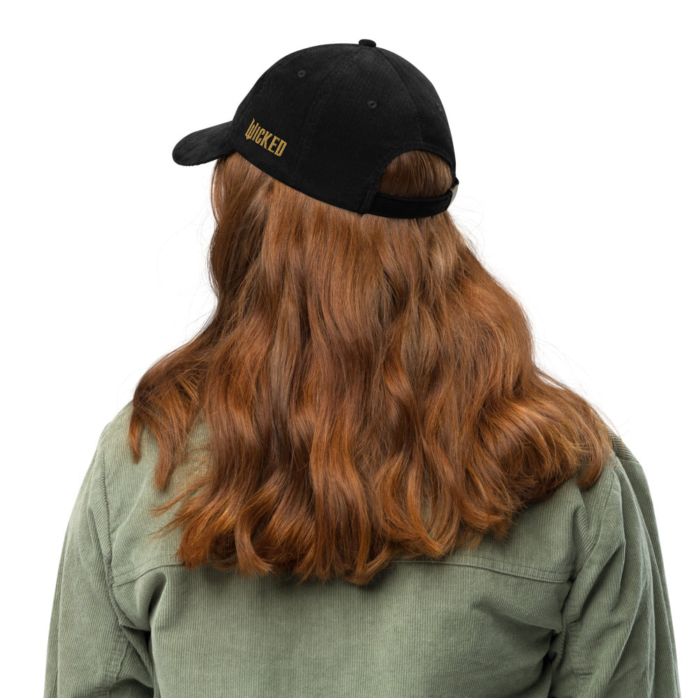 Wicked W Vintage Corduroy Cap