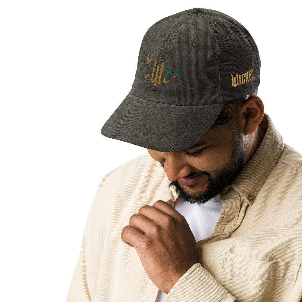 Wicked W Vintage Corduroy Cap