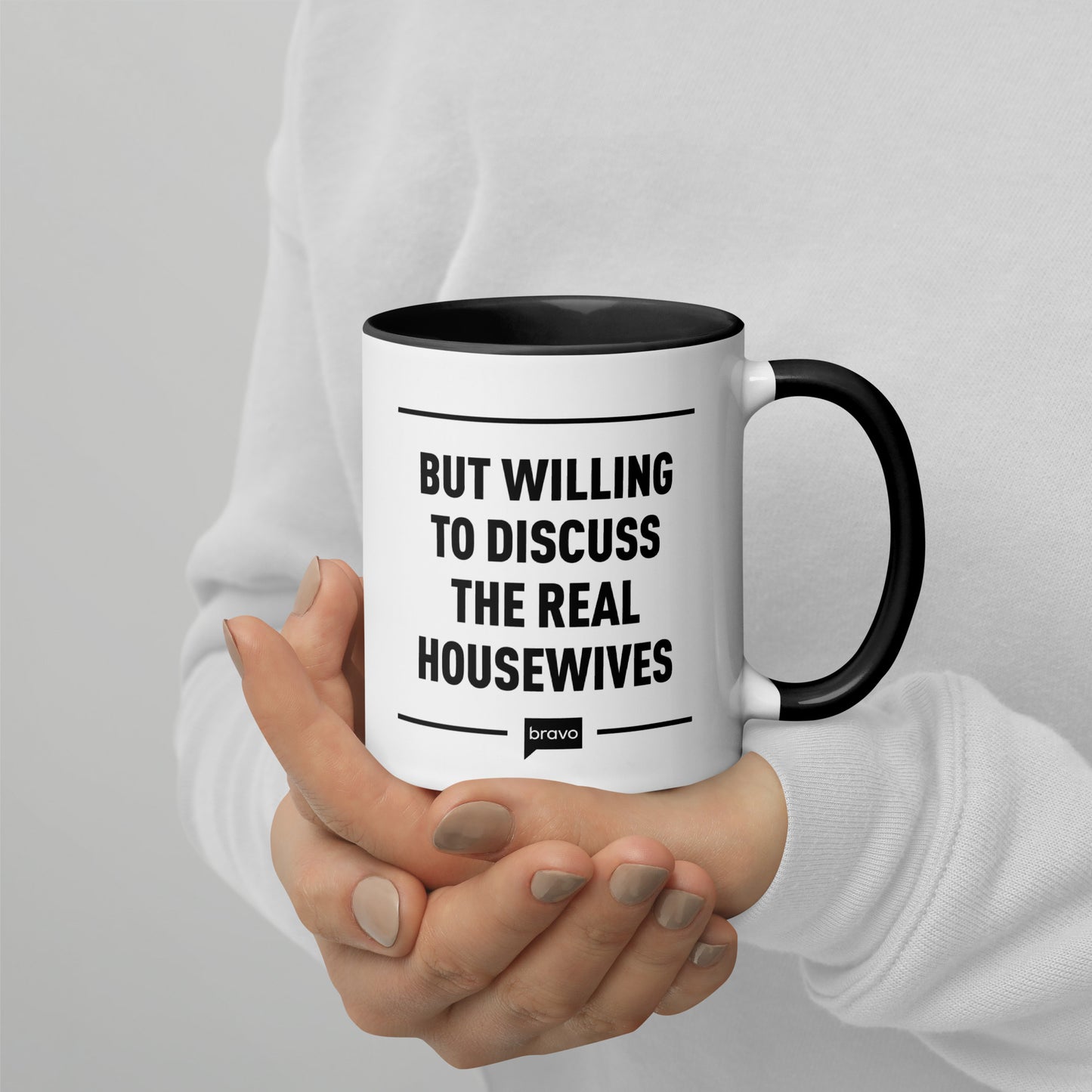 The Real Housewives Mug Willing To Discuss