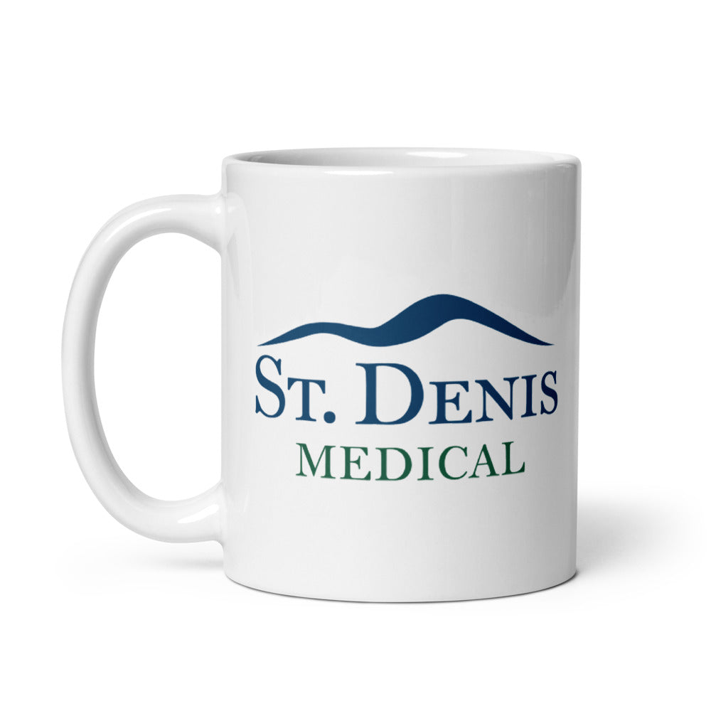 St. Denis Medical Logo White Mug  11 oz