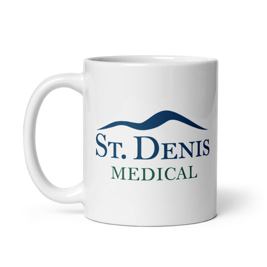 St. Denis Medical Logo White Mug  11 oz