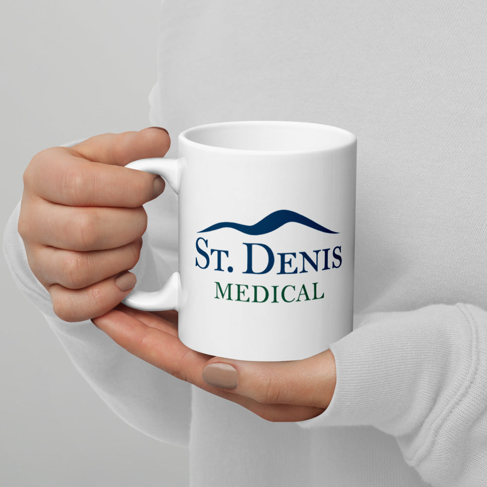 St. Denis Medical Logo White Mug