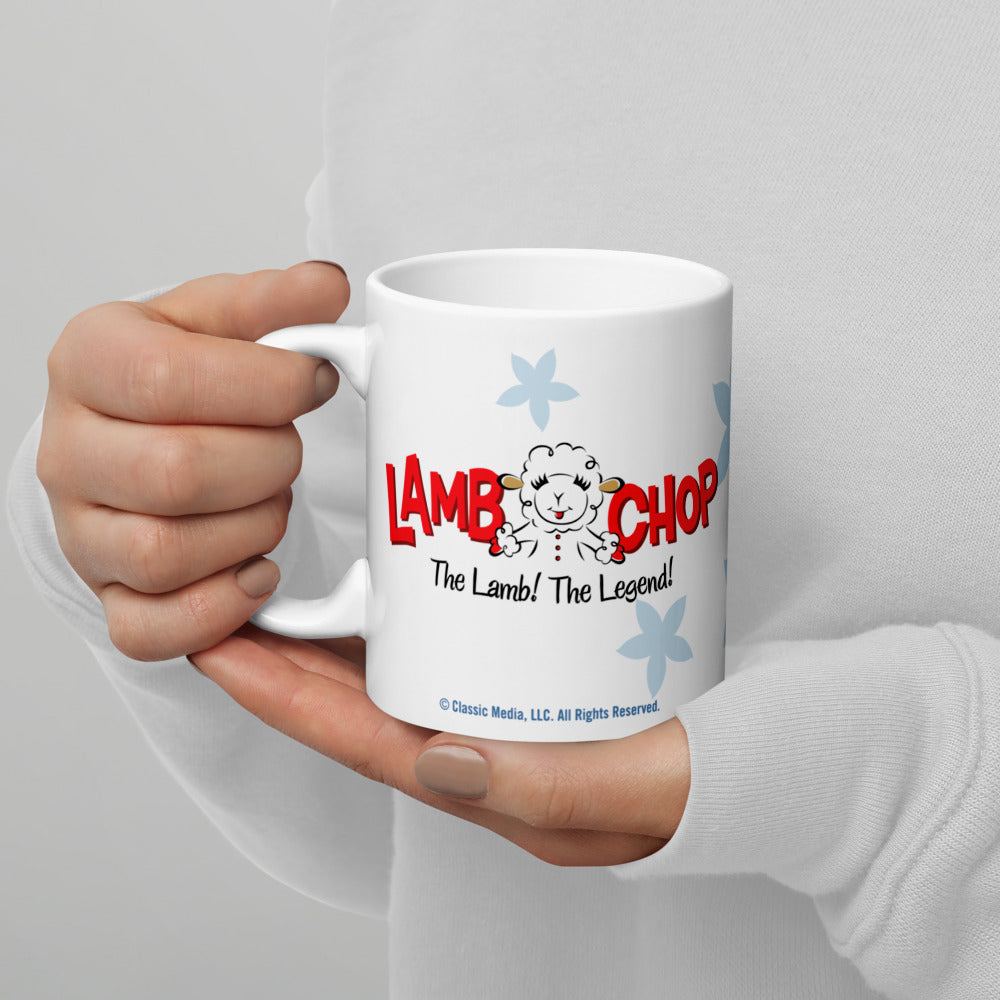 Lamb Chop Mug Flowers