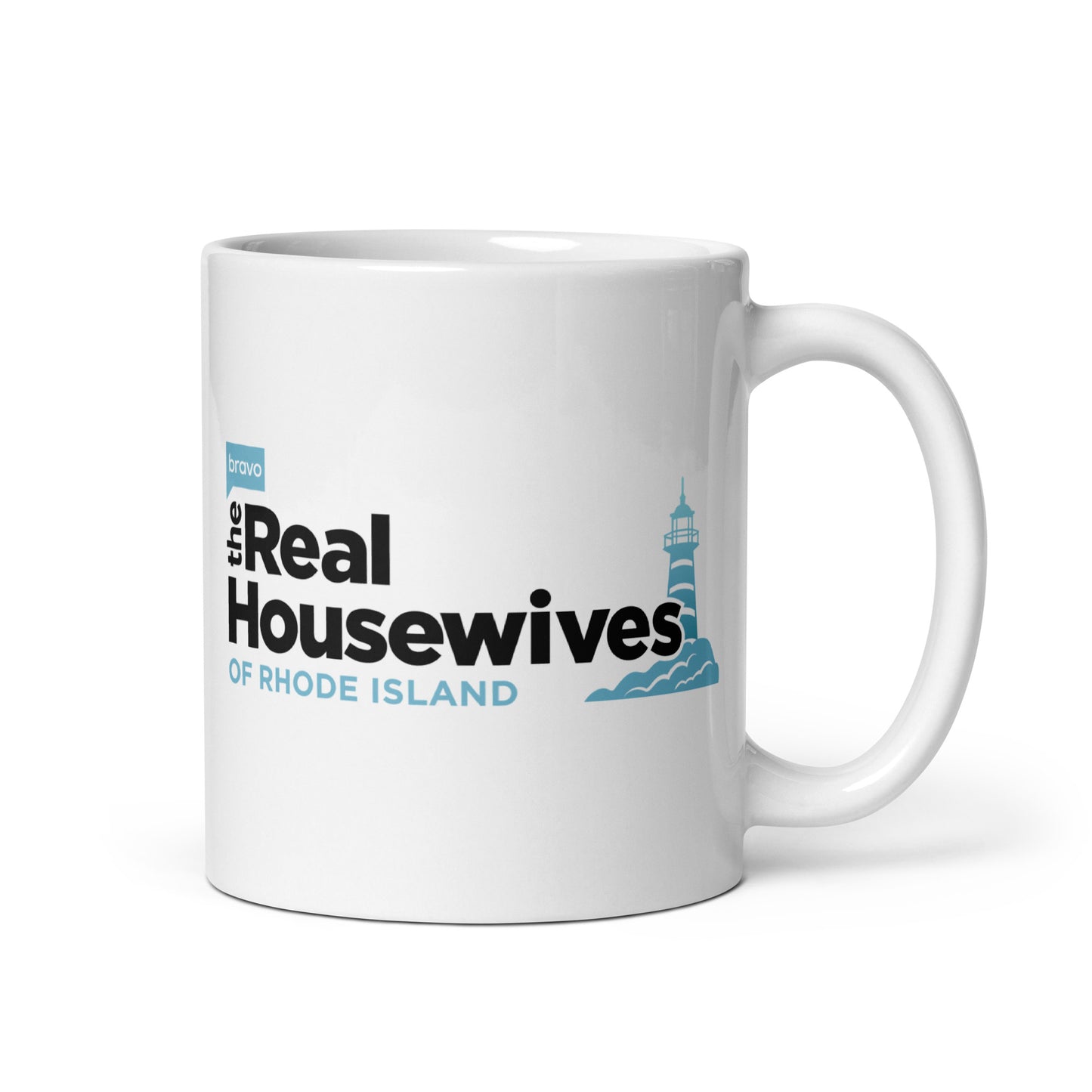 The Real Housewives of Rhode Island Mug Logo