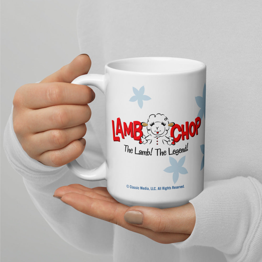 Lamb Chop Mug Flowers