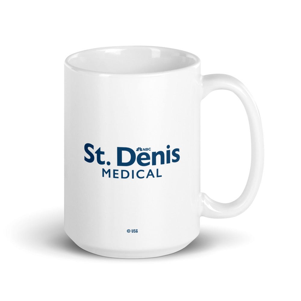 St. Denis Medical Logo White Mug