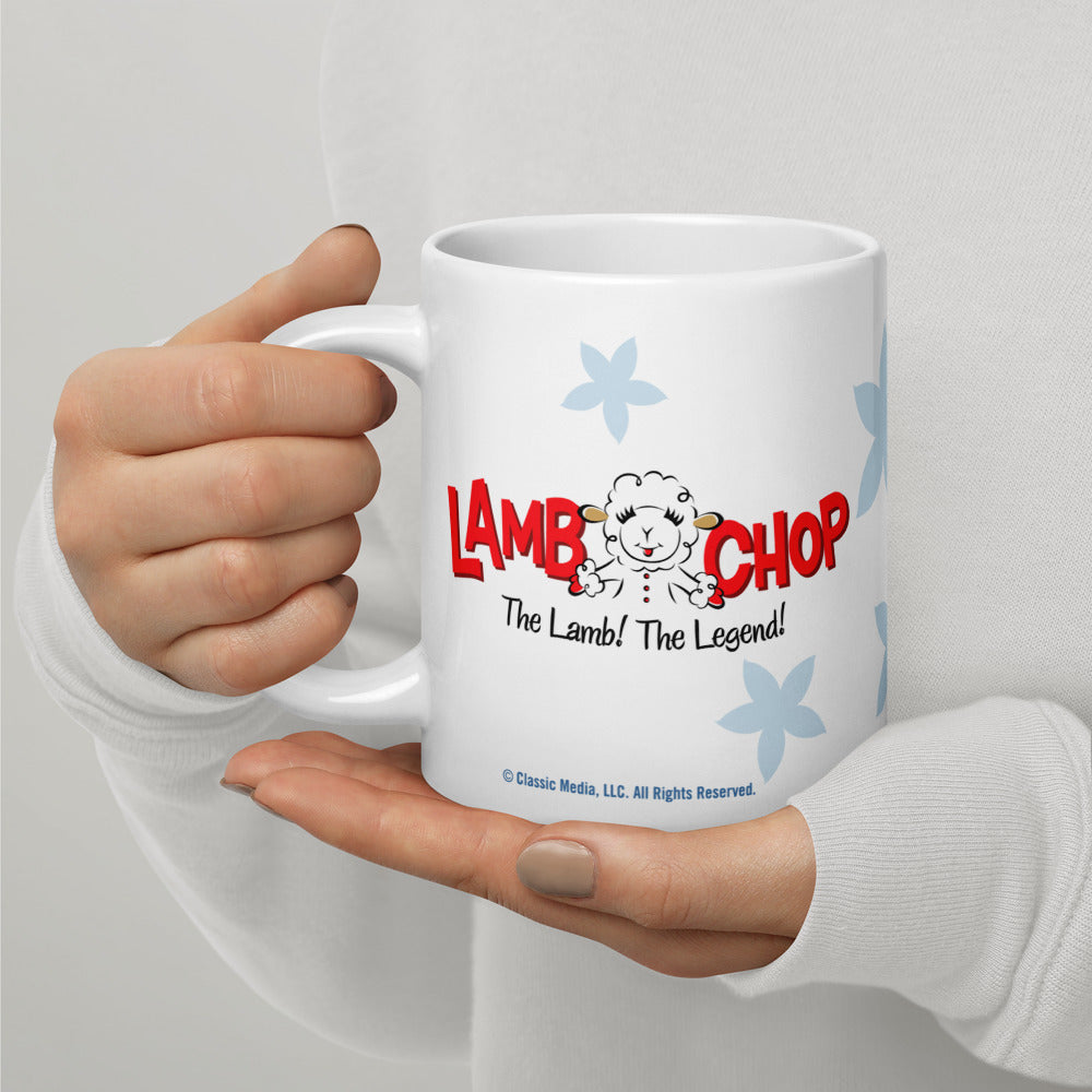 Lamb Chop Mug Flowers