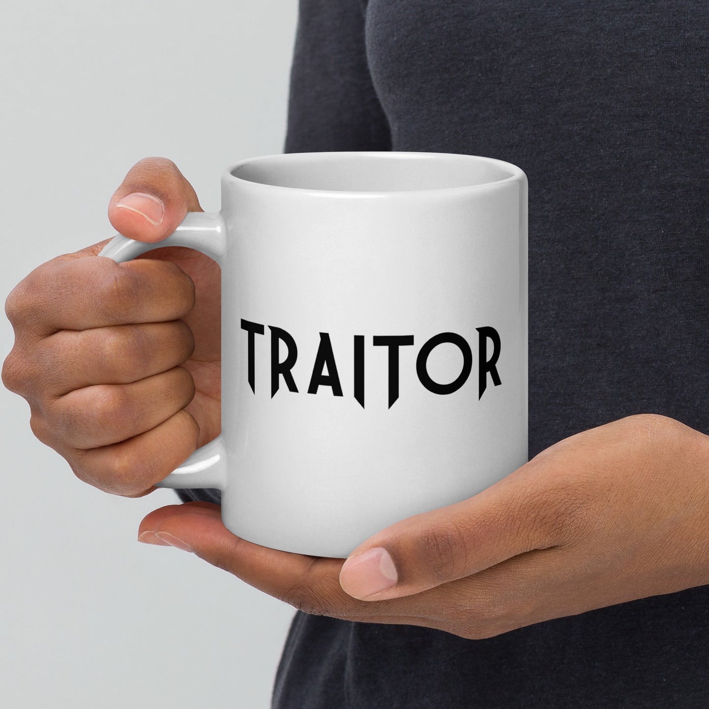 The Traitors Traitor Personalized Chalkboard Mug
