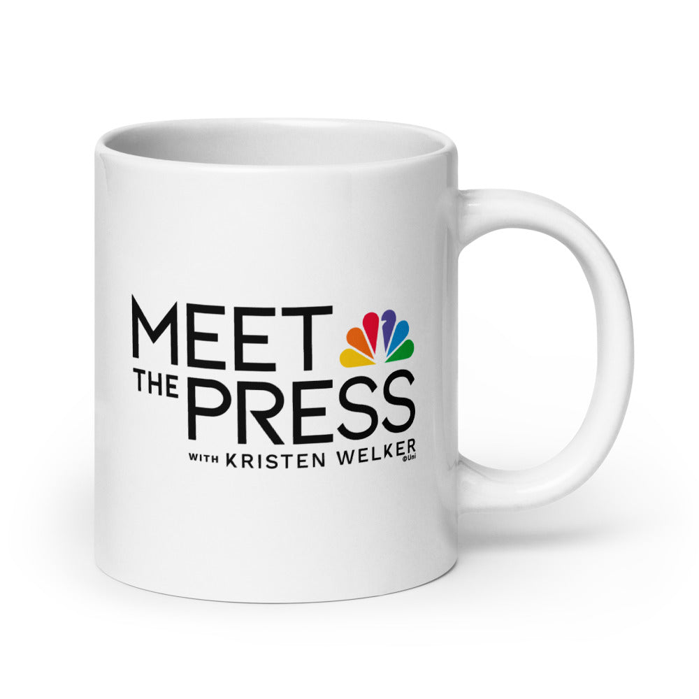 abbey press coffee mug Meet The Press Logo White Mug