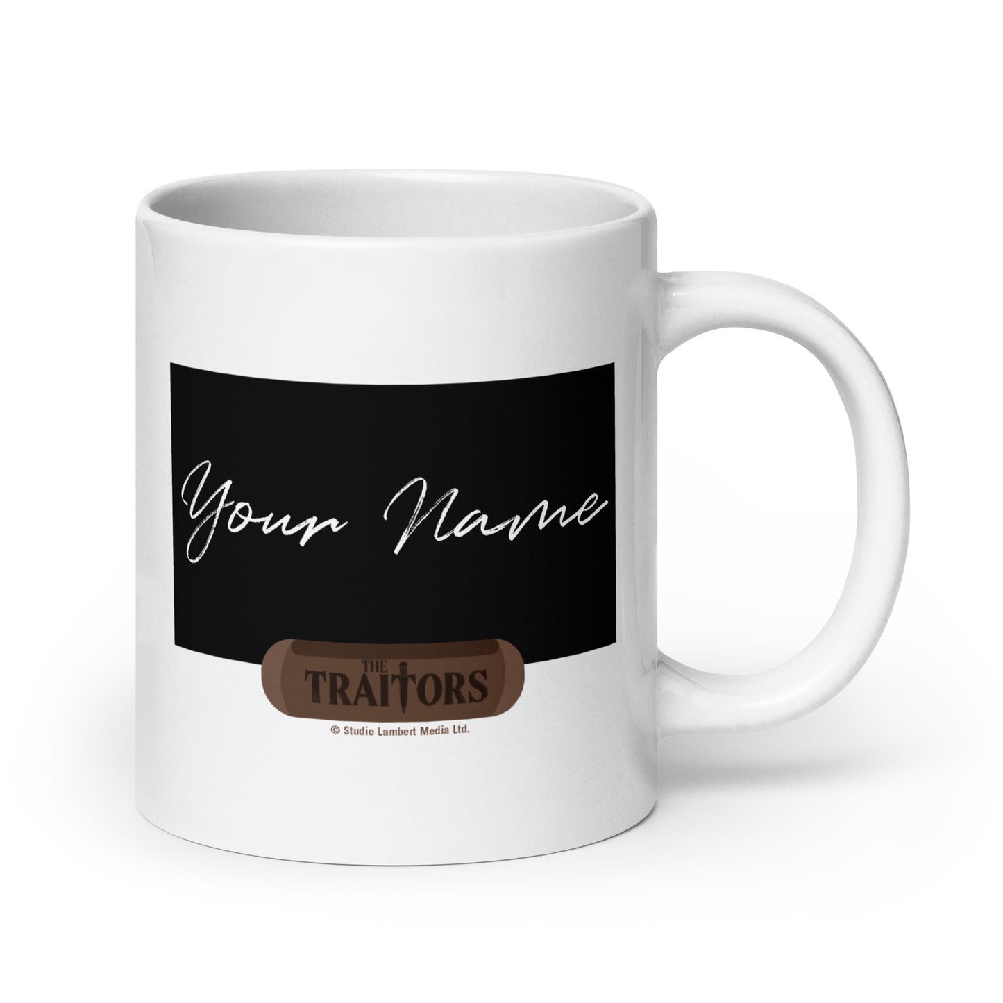 The Traitors Faithful Personalized Chalkboard Mug